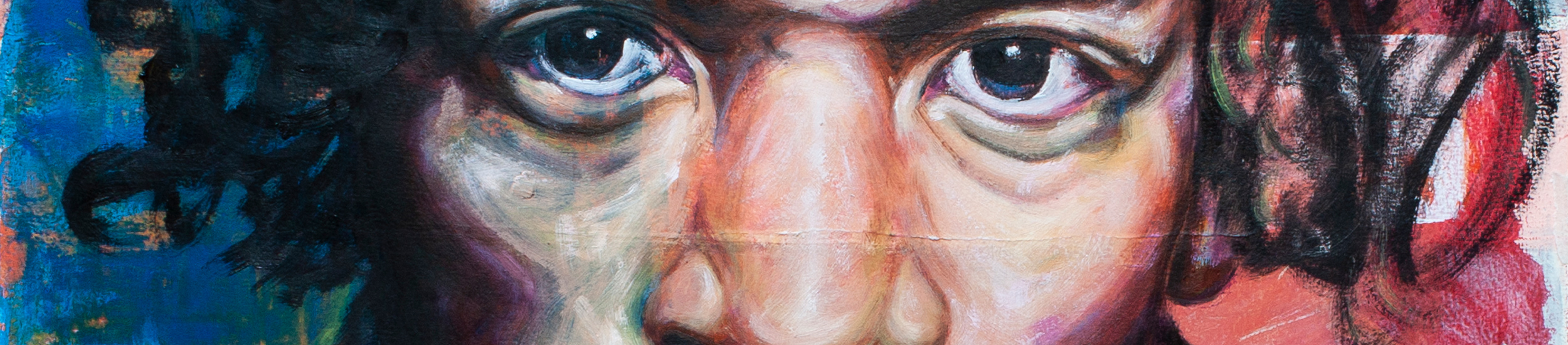Giclee Print detail of Jimi Hendrix